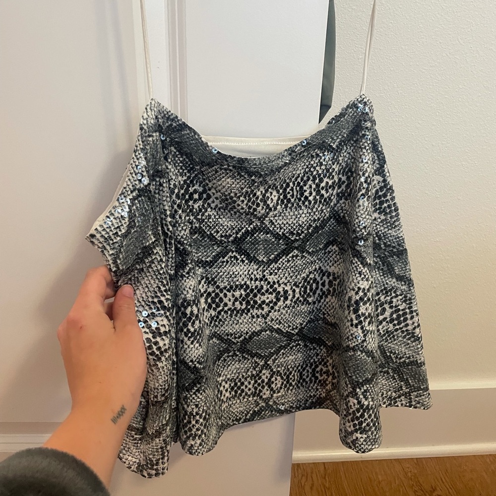 Sequined top from Steamroller Blues, Size M